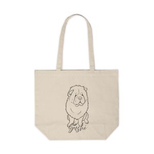 Canvas Shopping Tote - Cute Pet Lover's Eco-Friendly Bag